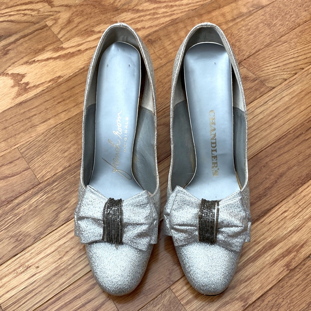 Vintage Silver Heels French Room Originals